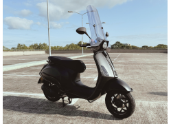 Vespa Sprint S 50 Facelift 2024 Mat-Zwart Full Options Special